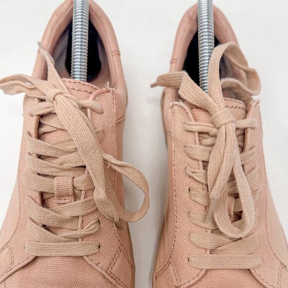 NEW Treasure & Bond Monroe Dusty Pink Canvas Lace Up Sneaker Size 8.5, MSRP $80 - Picture 5 of 11
